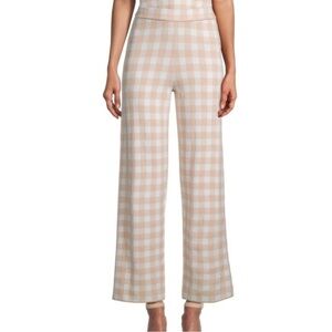 Truth by Republic Gingham-Print Wide-Leg Pants